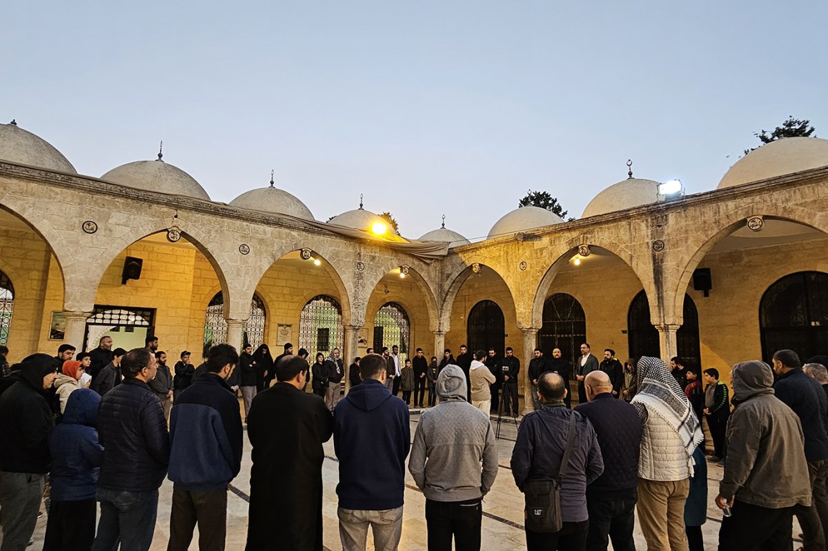 HÜDA PAR Şanlıurfa İl Gençlik Kollarının sabah namazı buluşmaları devam ediyor