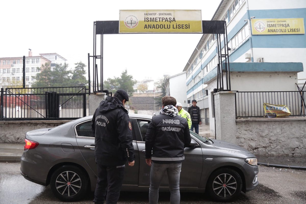 Gaziantep'te okul çevrelerinde denetim yapıldı