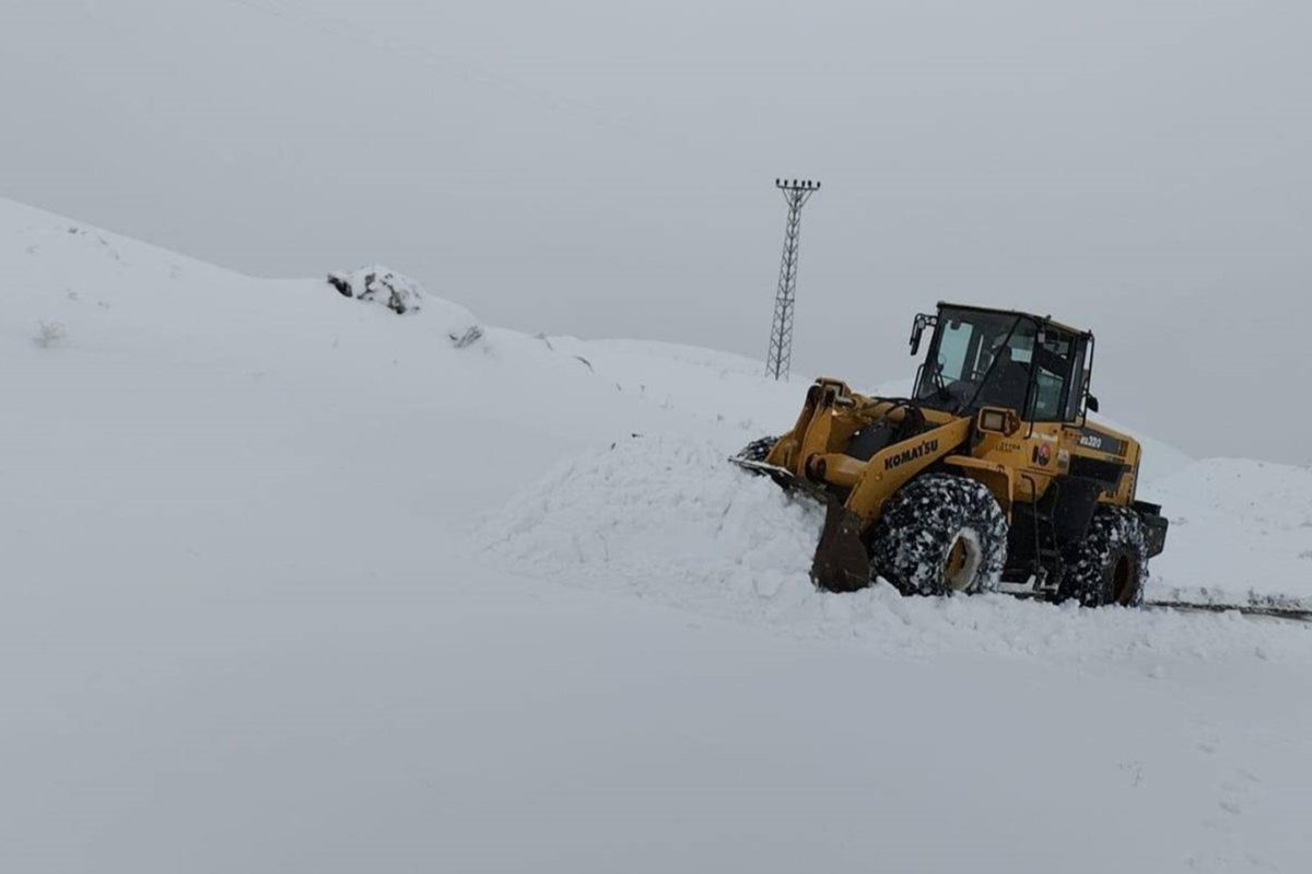 Şırnak'ta kar yağışı başladı