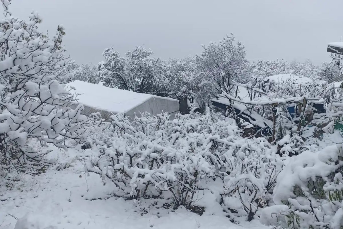 Batman'da kar yağışı bazı köy yollarını ulaşıma kapattı