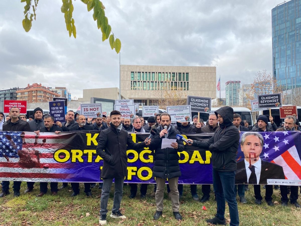 ABD Dışişleri Bakanı Blinken Ankara'da protesto edildi