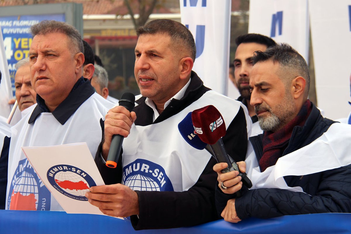 Memur-Sen: Maaşlarımız iyileştirilsin kayıplarımız giderilsin