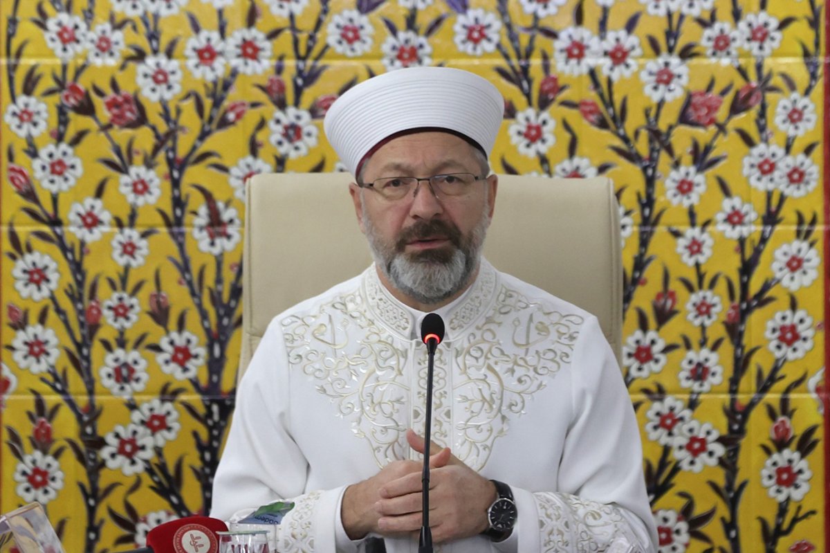 Diyanet İşleri Başkanı Prof. Dr. Erbaş: Aile sağlam olursa toplum da sağlam olur