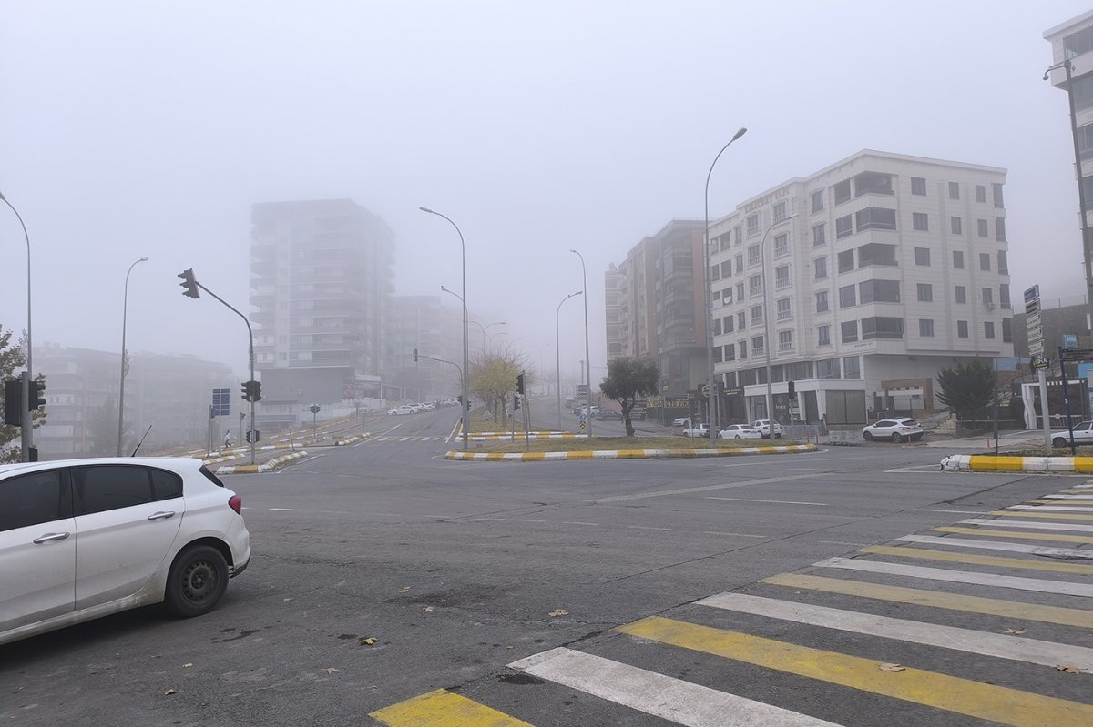 Şanlıurfa’da yoğun sis etkili oldu