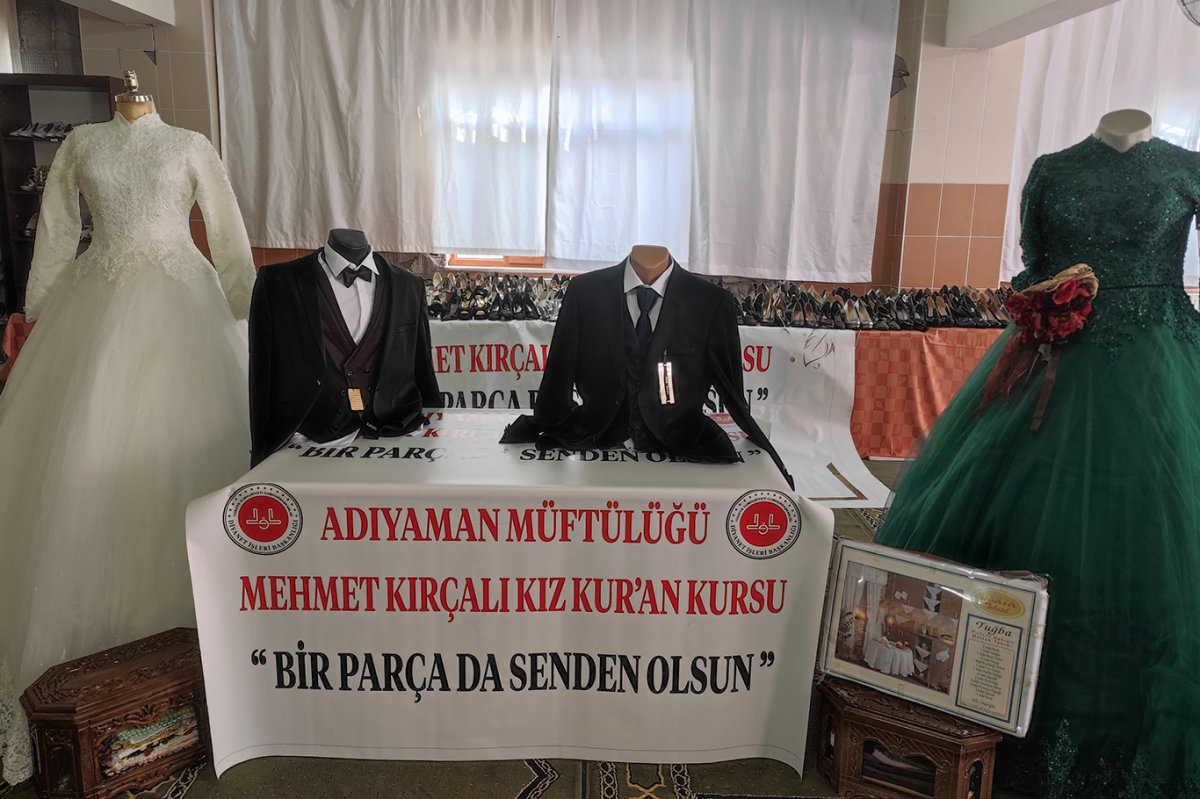 Adıyaman'da yetim kızlar için çeyiz yardımı