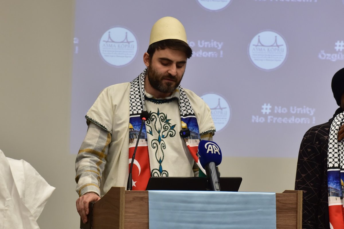 "Birlik Yoksa, Özgürlük de Yok" sloganıyla dünyanın vicdanına çağrı yapıldı