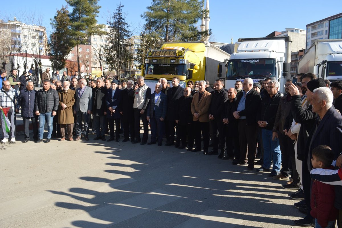Siirt’te STK temsilcilerinden Gazze'ye destek çağrısı