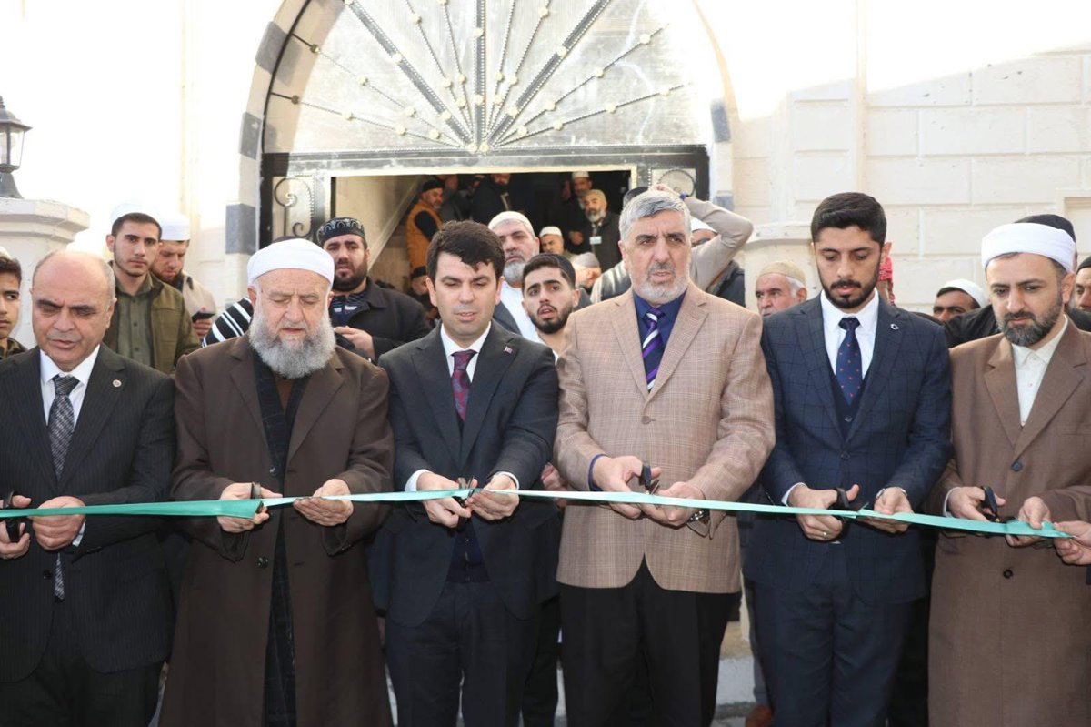 Şanlıurfa’da yıkılan camii 5 yıl sonra ibadete açıldı