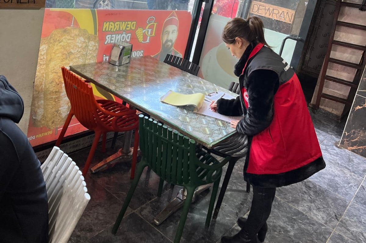 Eyyübiye’de yapılan denetimlerde 2 işletmeye ceza kesildi