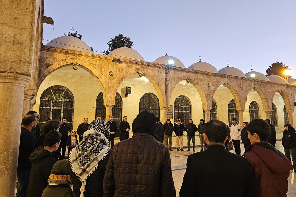 Şanlıurfa’da Hür Gençlik sabah namazı buluşmaları devam ediyor