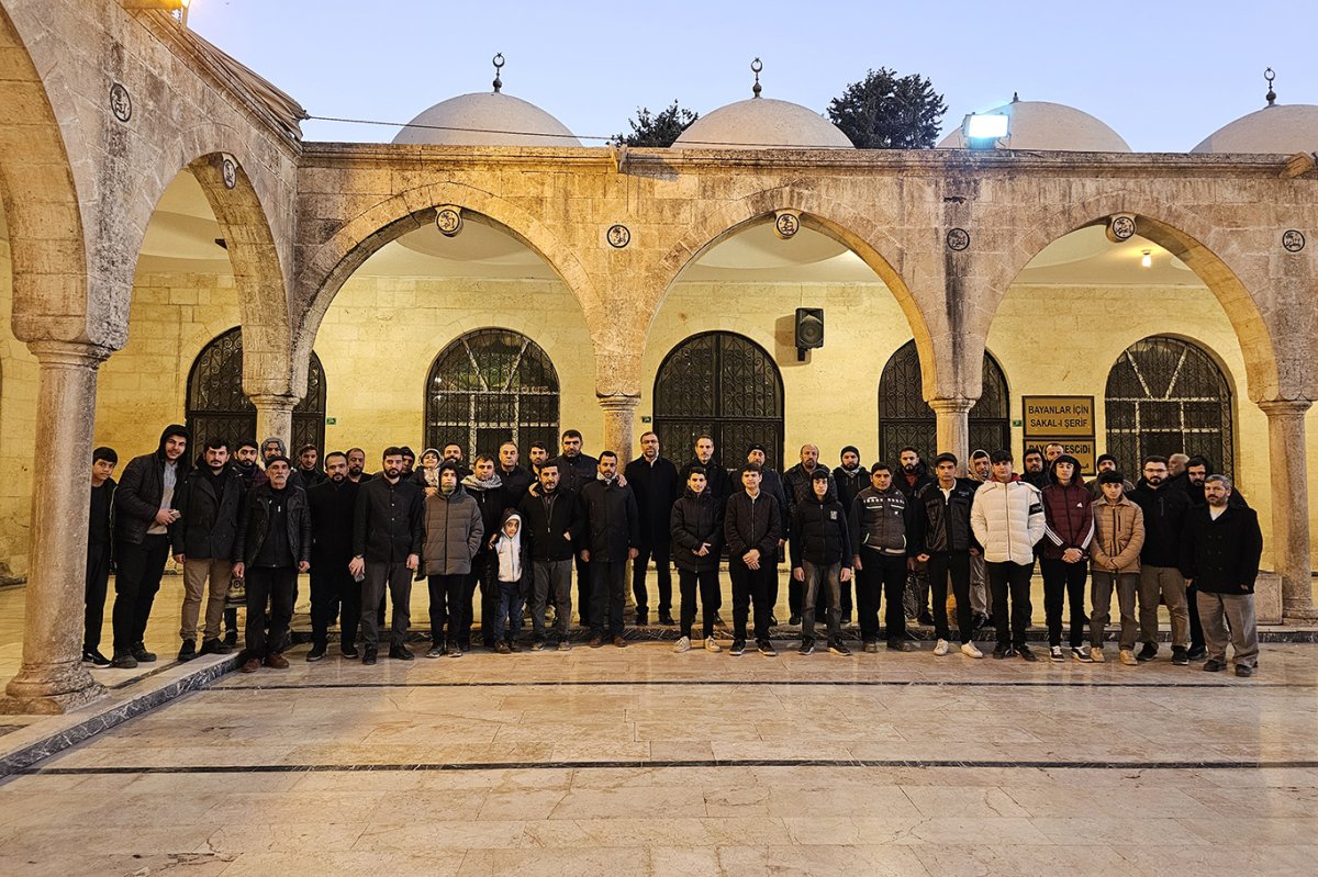 Şanlıurfa’da Hür Gençlik sabah namazı buluşmaları devam ediyor