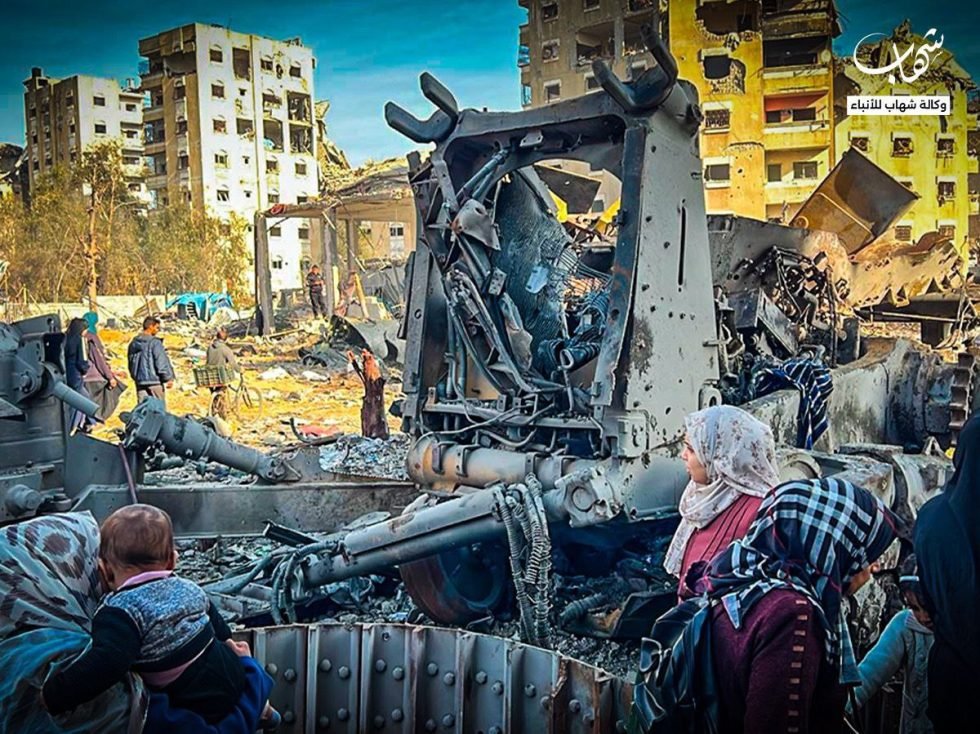 Ateşkesle birlikte işgalin hurdaya dönen araçları ortaya çıktı