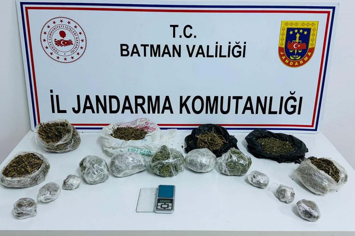 Batman'da uyuşturucu operasyonları: 2 şahıs tutuklandı