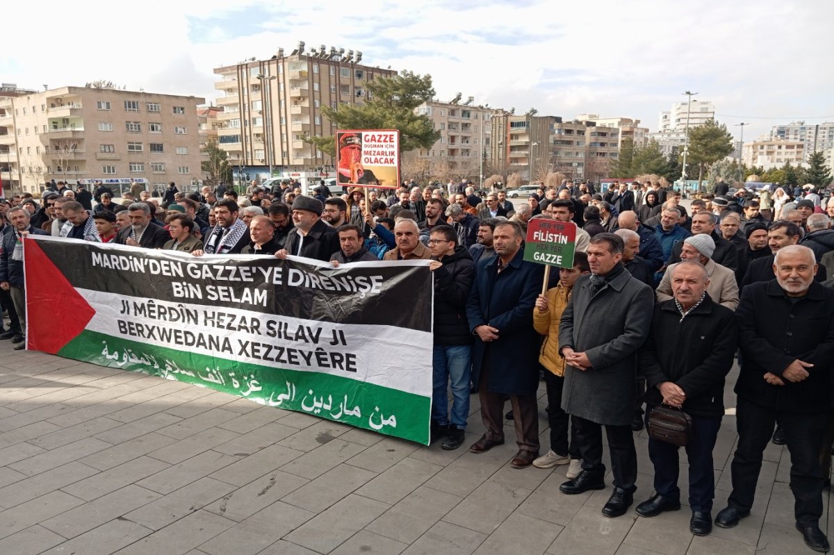 Mardin STK Platformu: Gazze’nin kahraman halkı, tarihte eşine az rastlanır bir direniş gösterdi