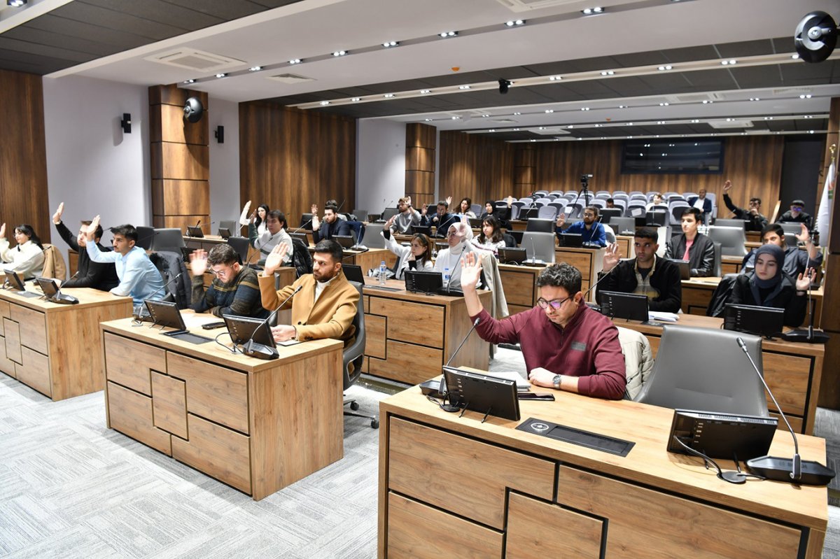 Yeşilyurt Genç Meclis, ocak ayı toplantısını gerçekleştirdi