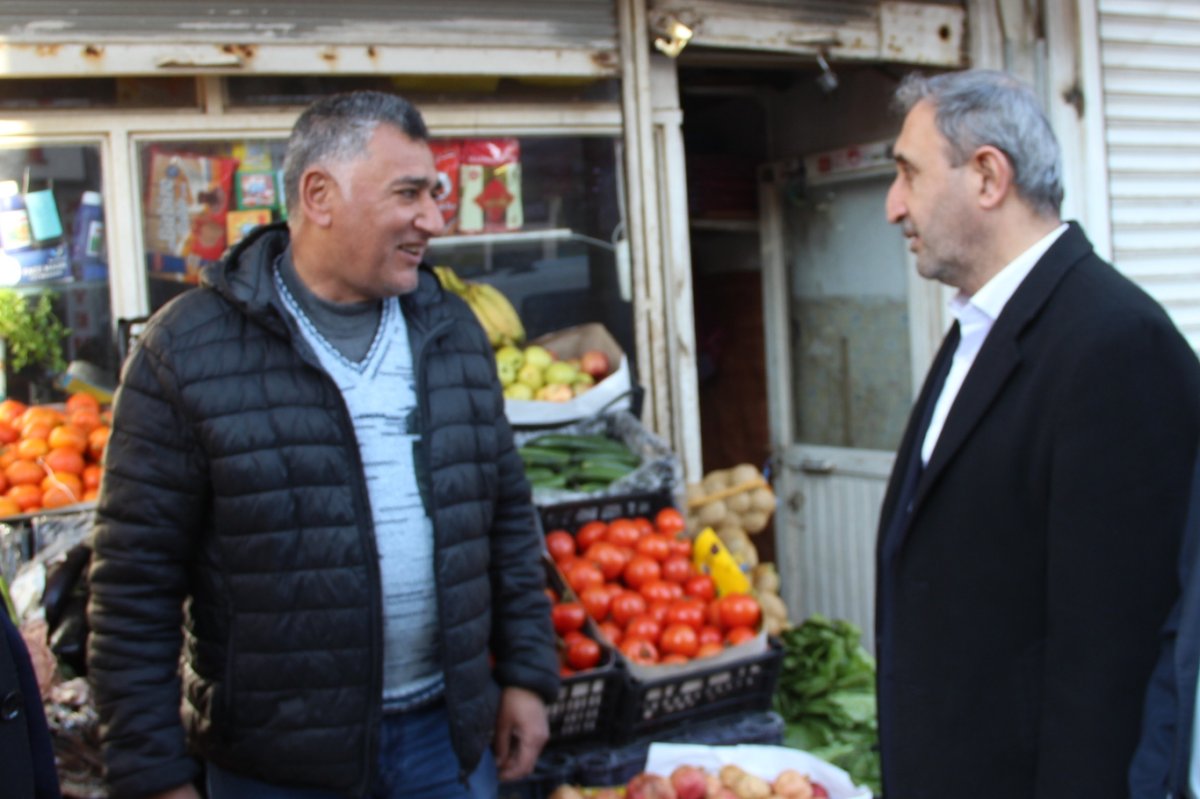 HÜDA PAR Milletvekili Demir'den Şırnak'ta esnaf ziyareti