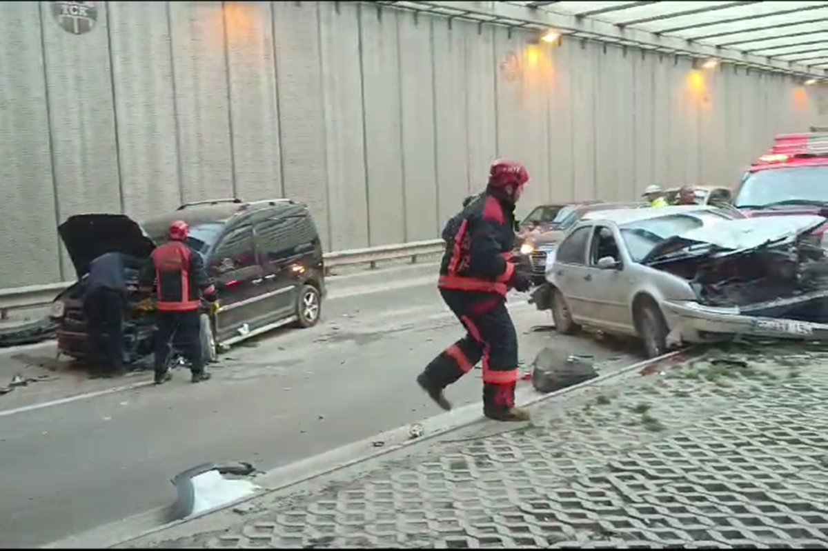 Malatya'da zincirleme kaza: 7 yaralı