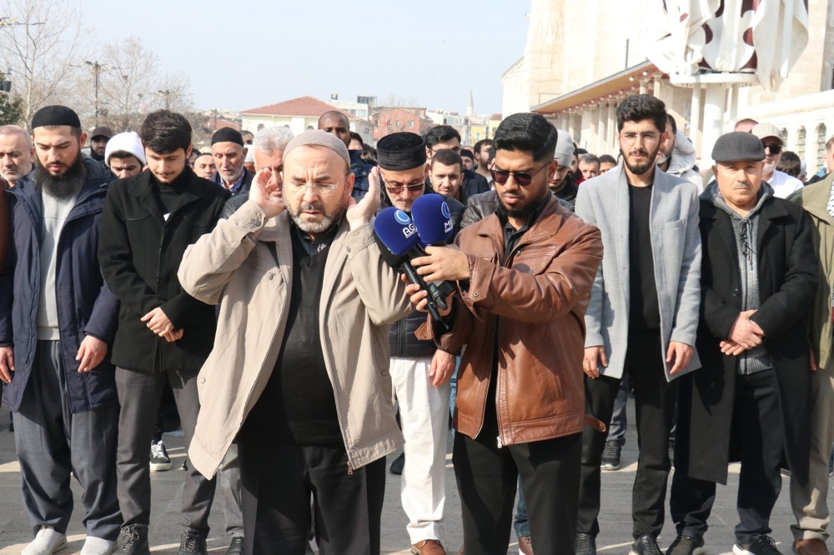 HAMAS komutanları için İstanbul'da gıyabi cenaze namazı kılındı