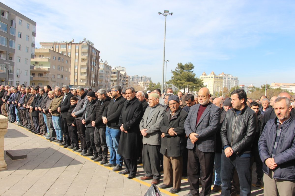 İzzeddin el-Kassam Genel Komutanı Muhammed Deyf için Mardin'de gıyabi cenaze namazı kılındı