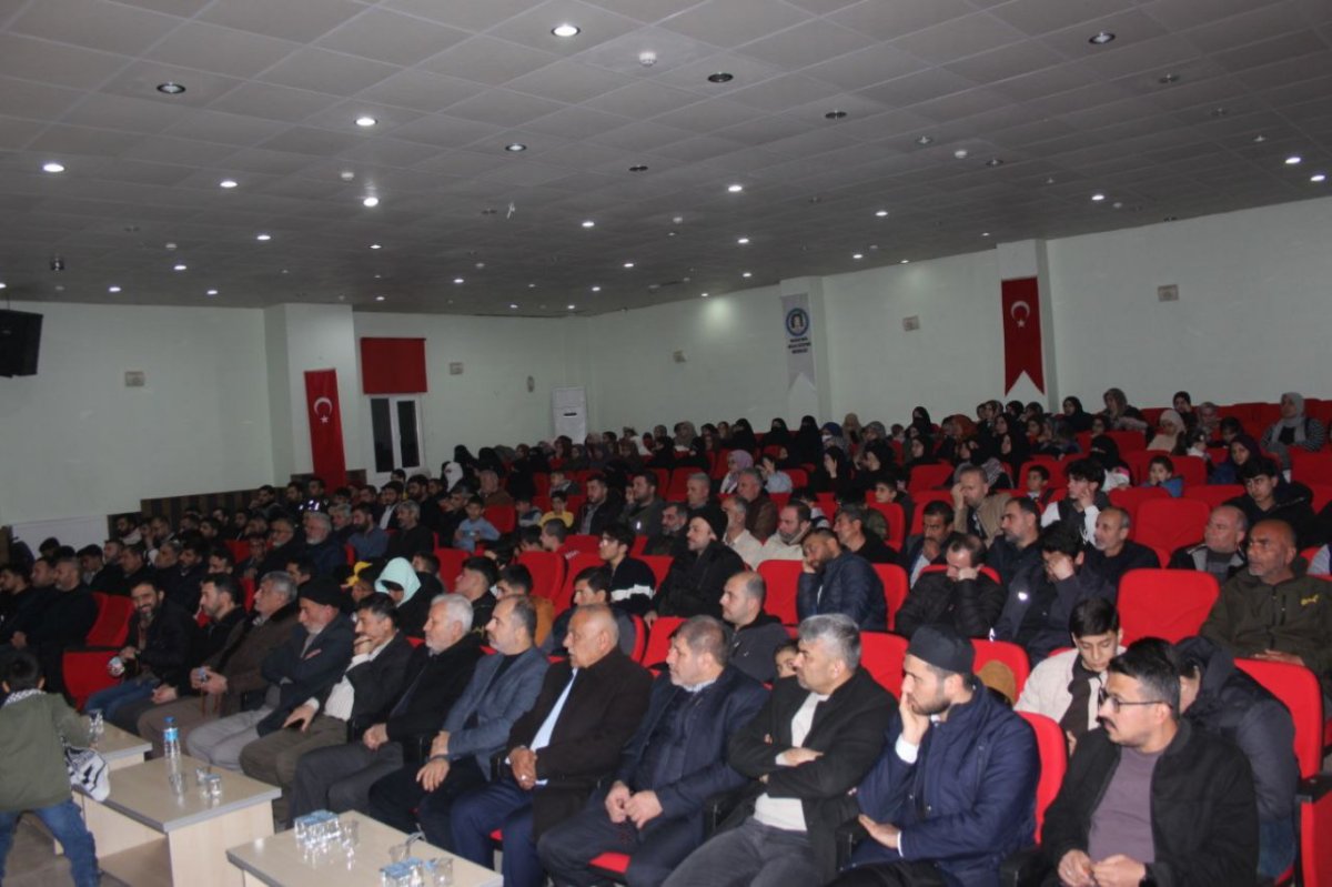 Nusaybin’de “Ümmetin Emaneti: Kudüs ve Gazze” programı düzenlendi