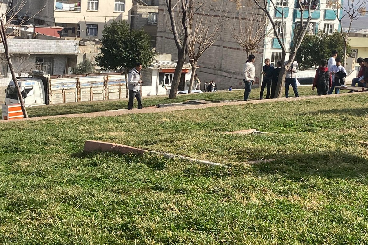 Şanlıurfa’da okul çevresindeki park aileleri endişelendiriyor