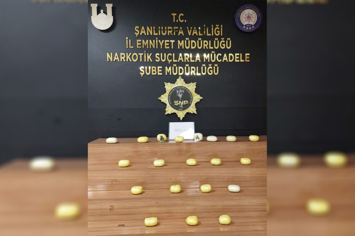 Şanlıurfa’da uyuşturucu operasyonu: 16 gözaltı