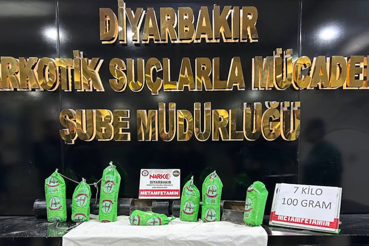 ​​​​​​​Diyarbakır'da 161 kilogram uyuşturucu madde ele geçirildi