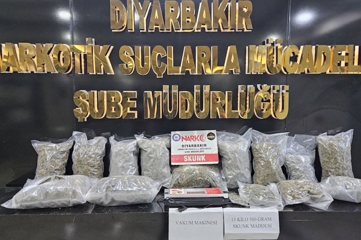 Diyarbakır'da 161 kilogram uyuşturucu madde ele geçirildi