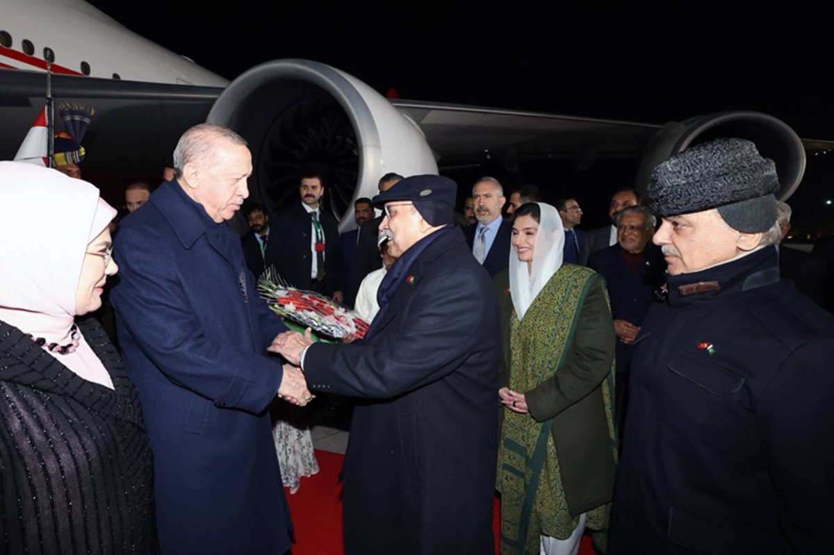 Cumhurbaşkanı Erdoğan Pakistan'da