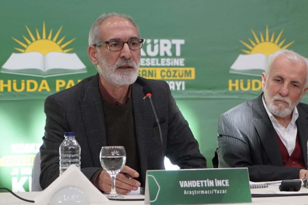 Araştırmacı Yazar İnce: HÜDA PAR, Kürt meselesine çözüm için önemli bir misyon üstleniyor