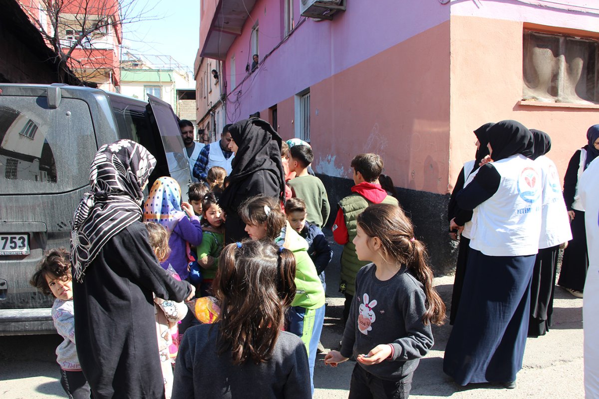 Yetimler Vakfı depremzede yetimleri unutmadı