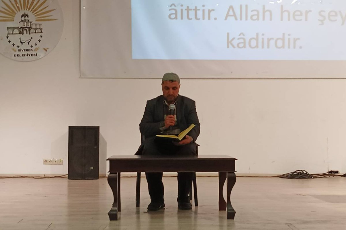 Şanlıurfa’da "Şehadet Mektebi Gazze" programı düzenlendi