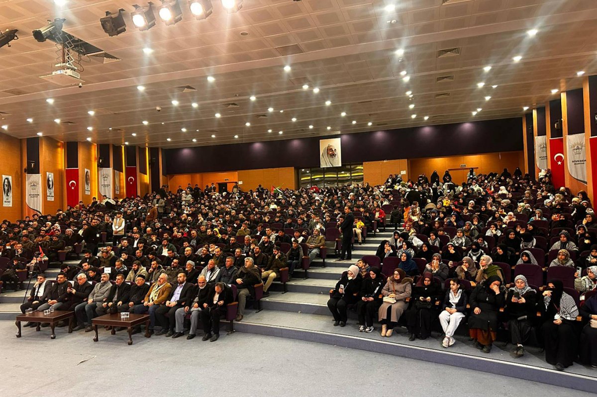 Şanlıurfa’da "Şehadet Mektebi Gazze" programı düzenlendi