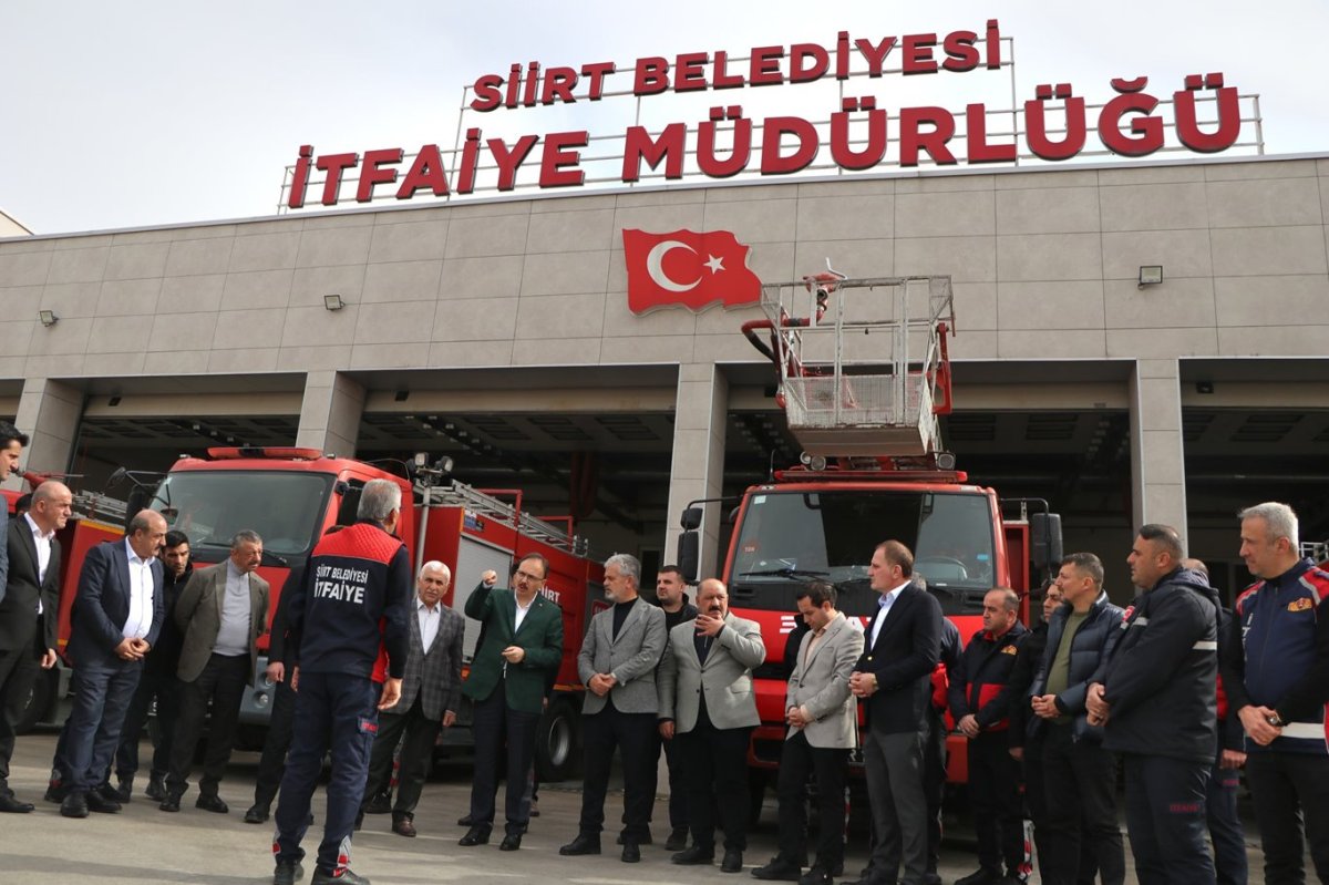 Siirt Belediyesi itfaiye filosunu güçlendiriyor