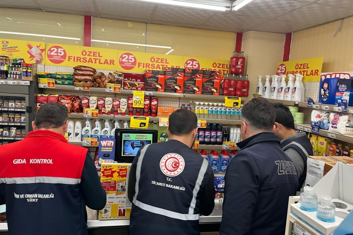 Siirt’te Ramazan ayı öncesi market ve fırınlara sıkı denetim