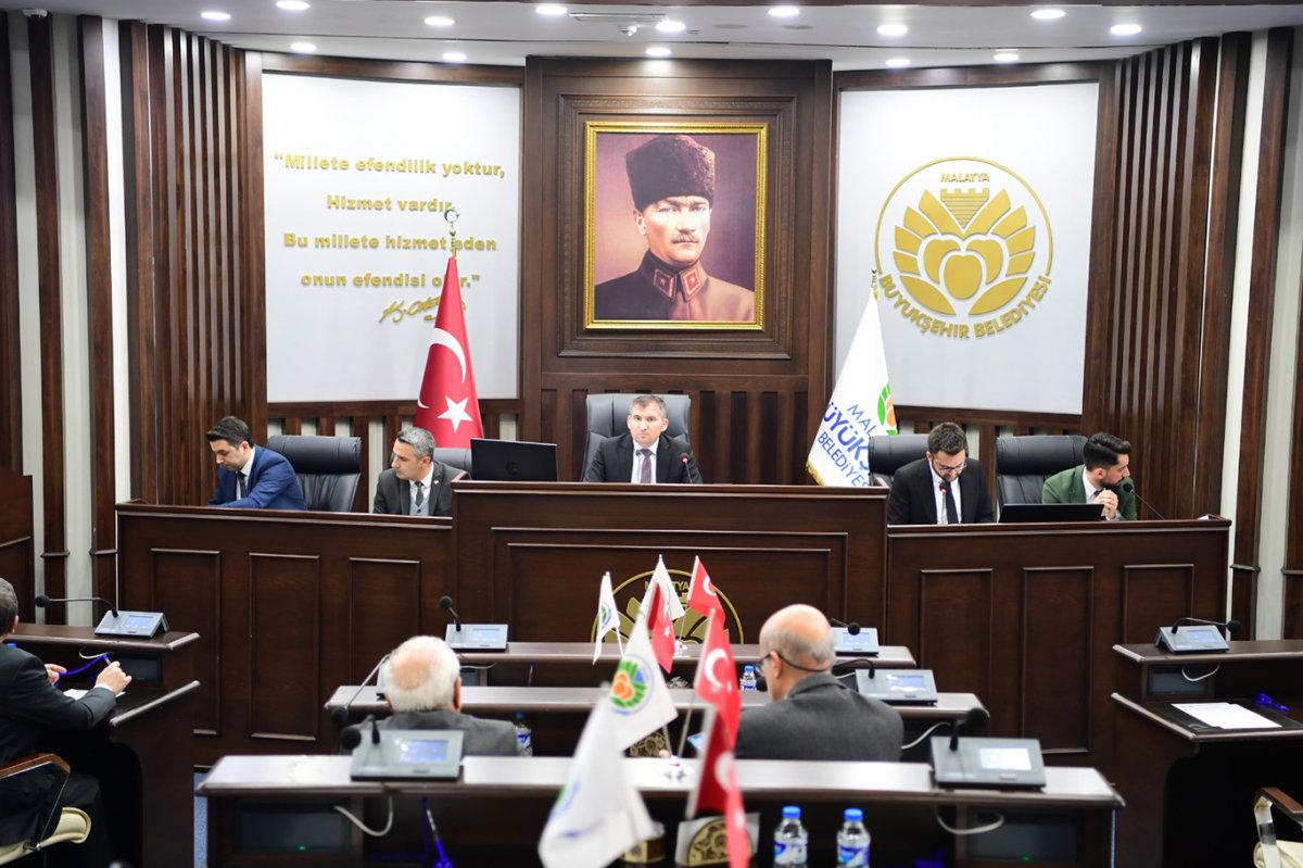 Malatya Büyükşehir Meclisi şubat ayı toplantıları sona erdi