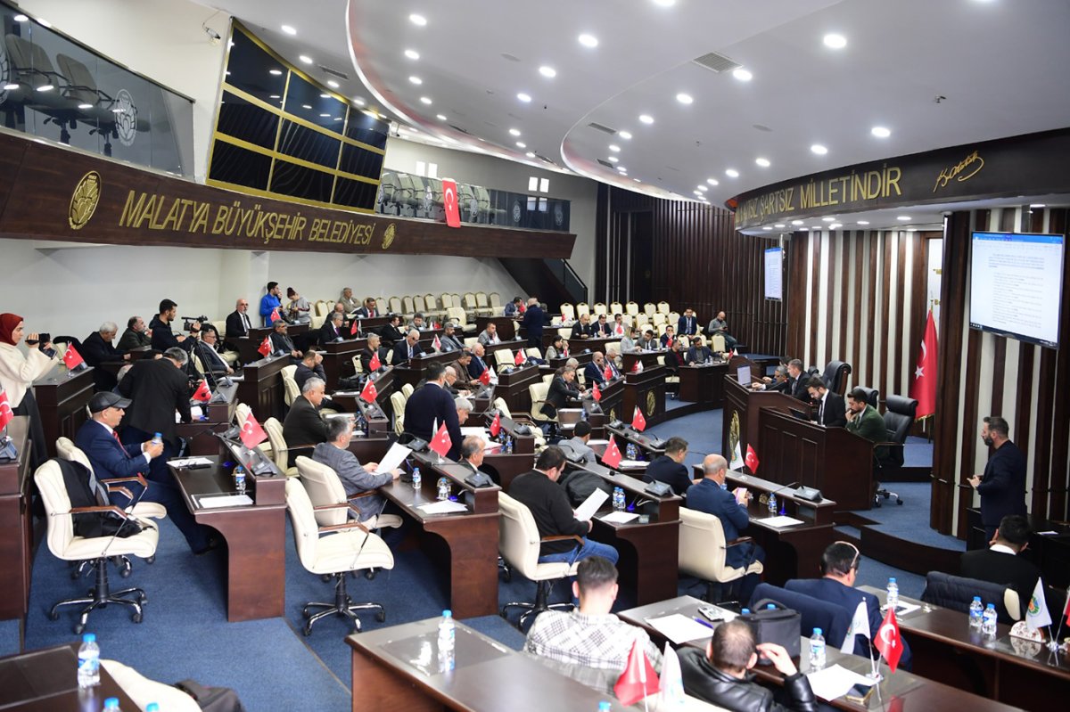 Malatya Büyükşehir Meclisi şubat ayı toplantıları sona erdi