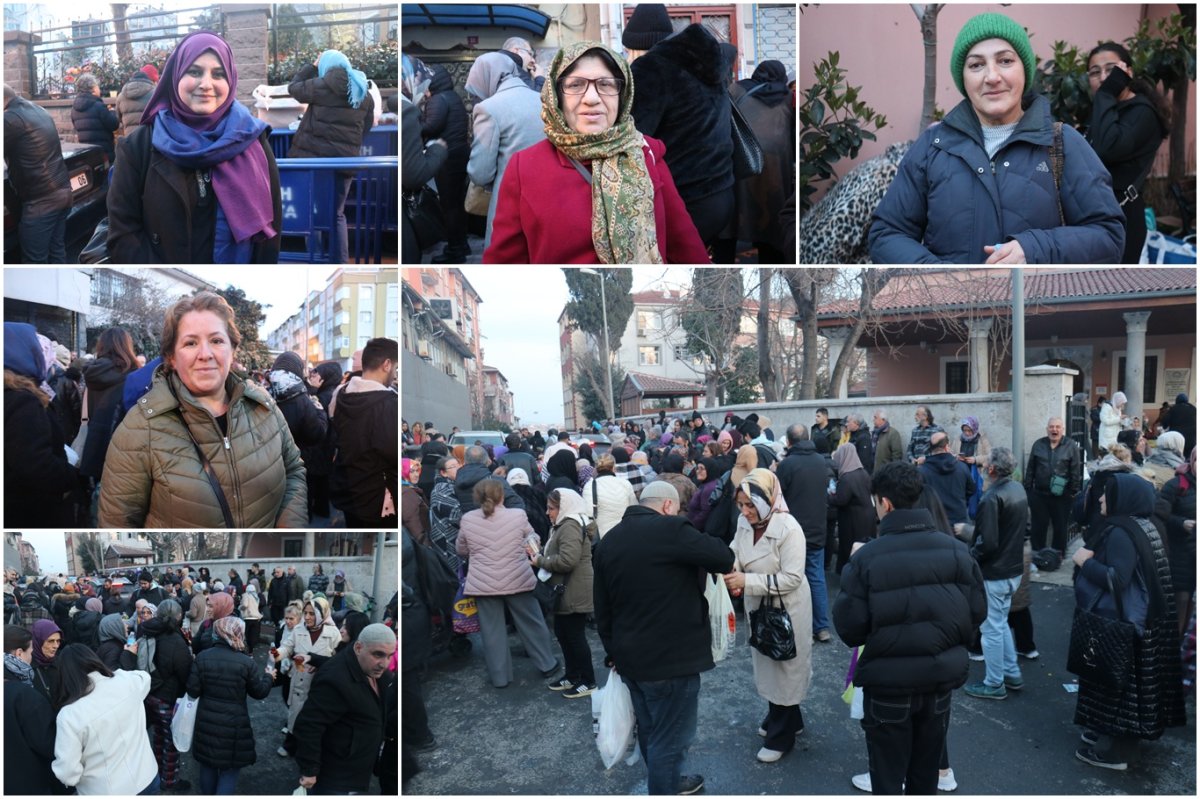 İstanbul'da binlerce kişi ilk iftarı Oruç Baba Türbesi'nde açtı