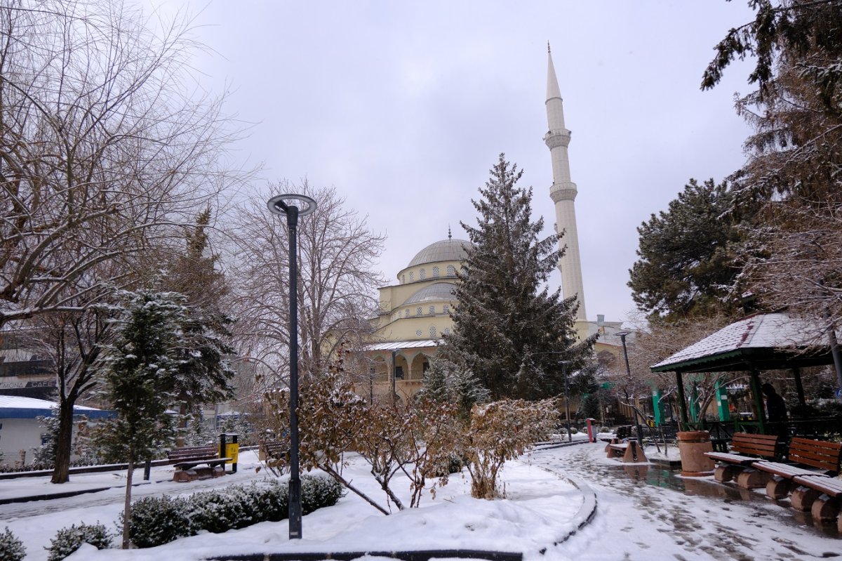 Van’da kar yağışı etkili oldu