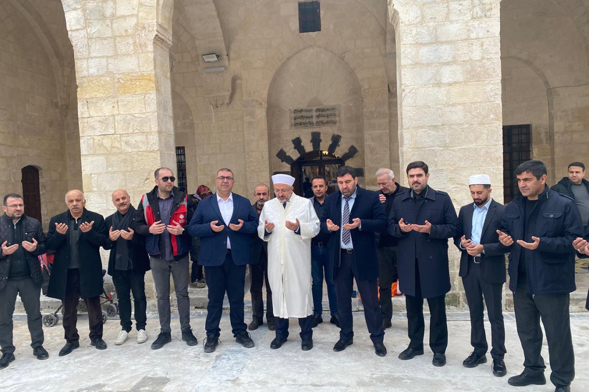 Şanlıurfa'da tarihi cami yeniden ibadete açıldı