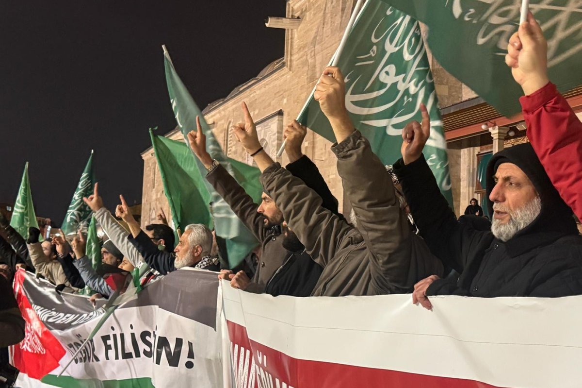 işgalcilerin Gazze saldırısı İstanbul'da telin edildi