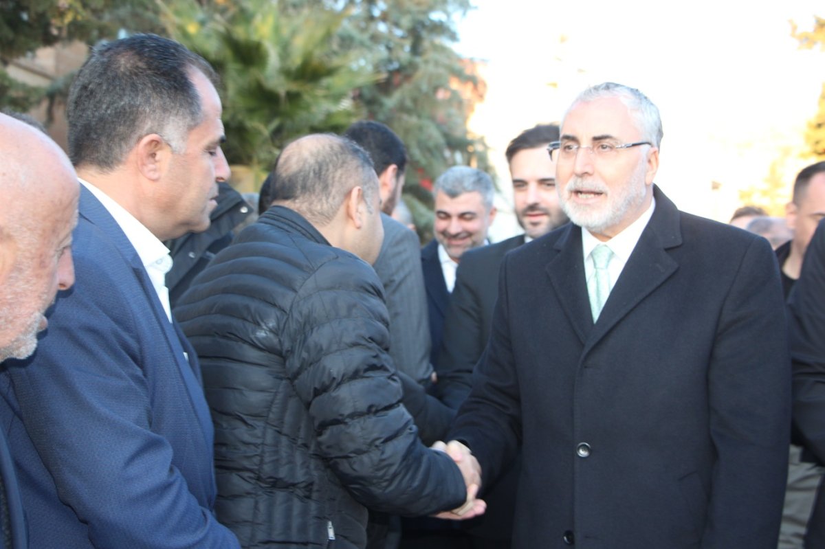 Bakan Işıkhan Mardin’de iftar programına katıldı