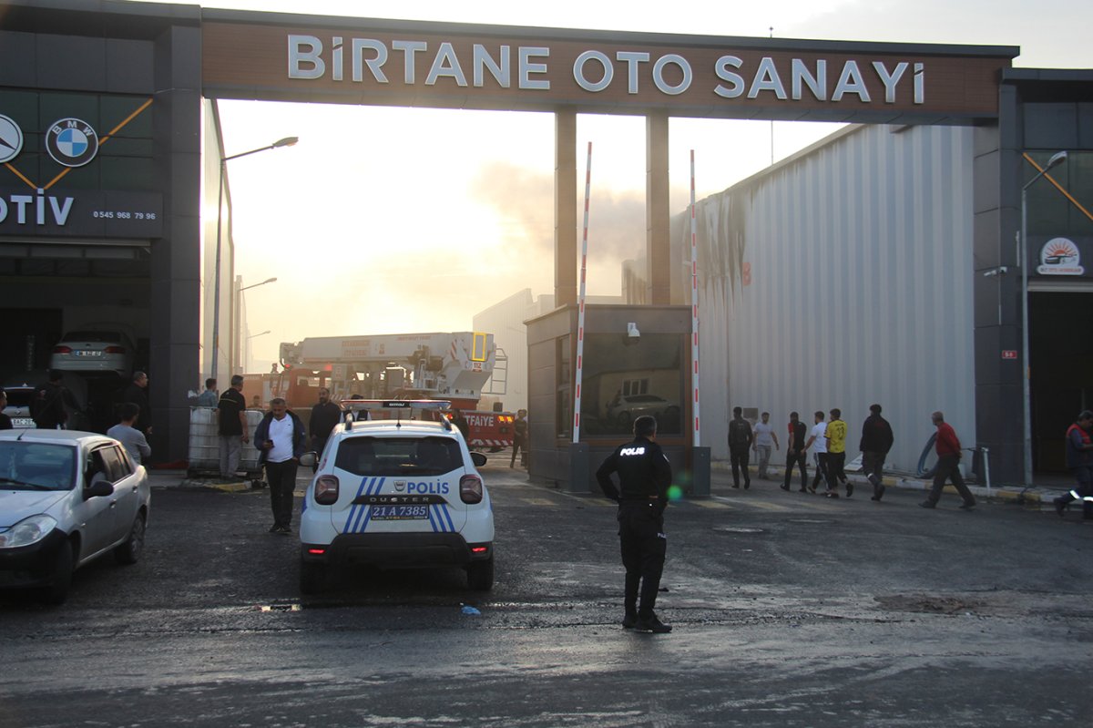 Diyarbakır'da sanayi sitesinde patlama