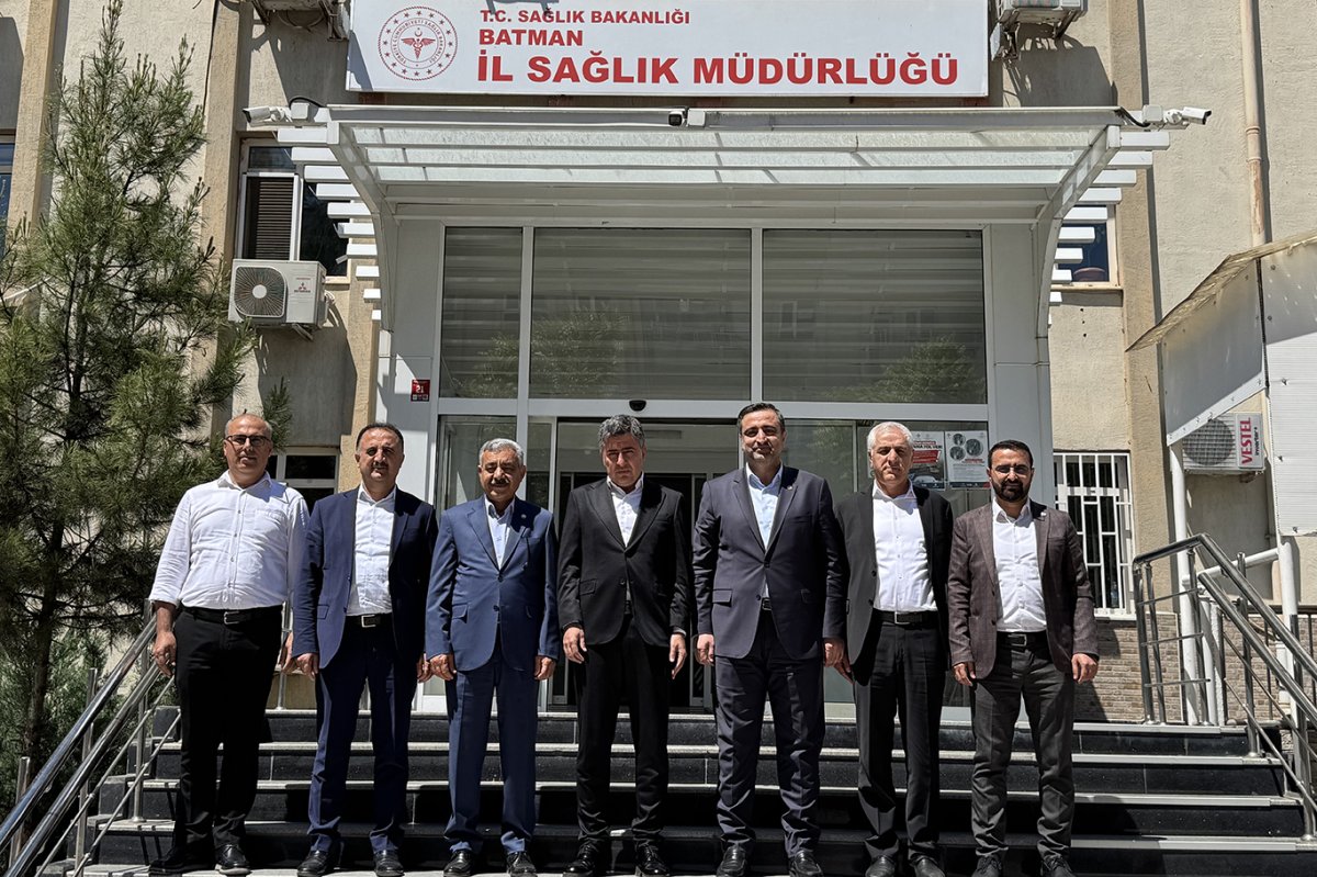 Ramanlı'dan İl Sağlık Müdürü Solmaz'a ziyaret