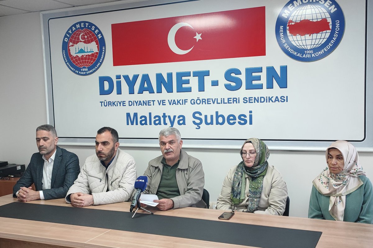 Diyanet-Sen Malatya Şube Başkanı Engin: Ahlaki değerlerimiz tehdit altında