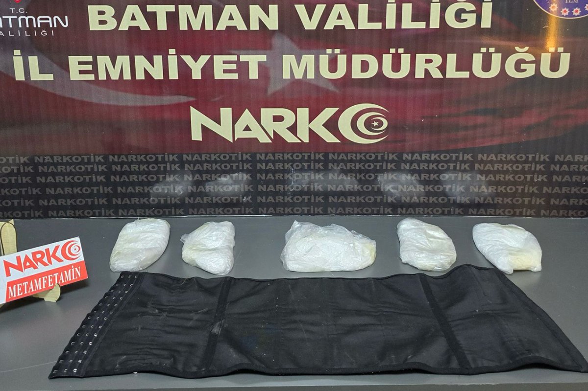 Batman'da uyuşturucu operasyonu