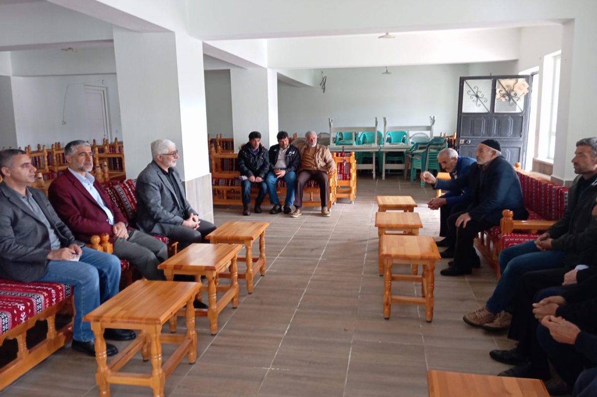 HÜDA PAR heyetinden Bingöl köylerine ziyaret