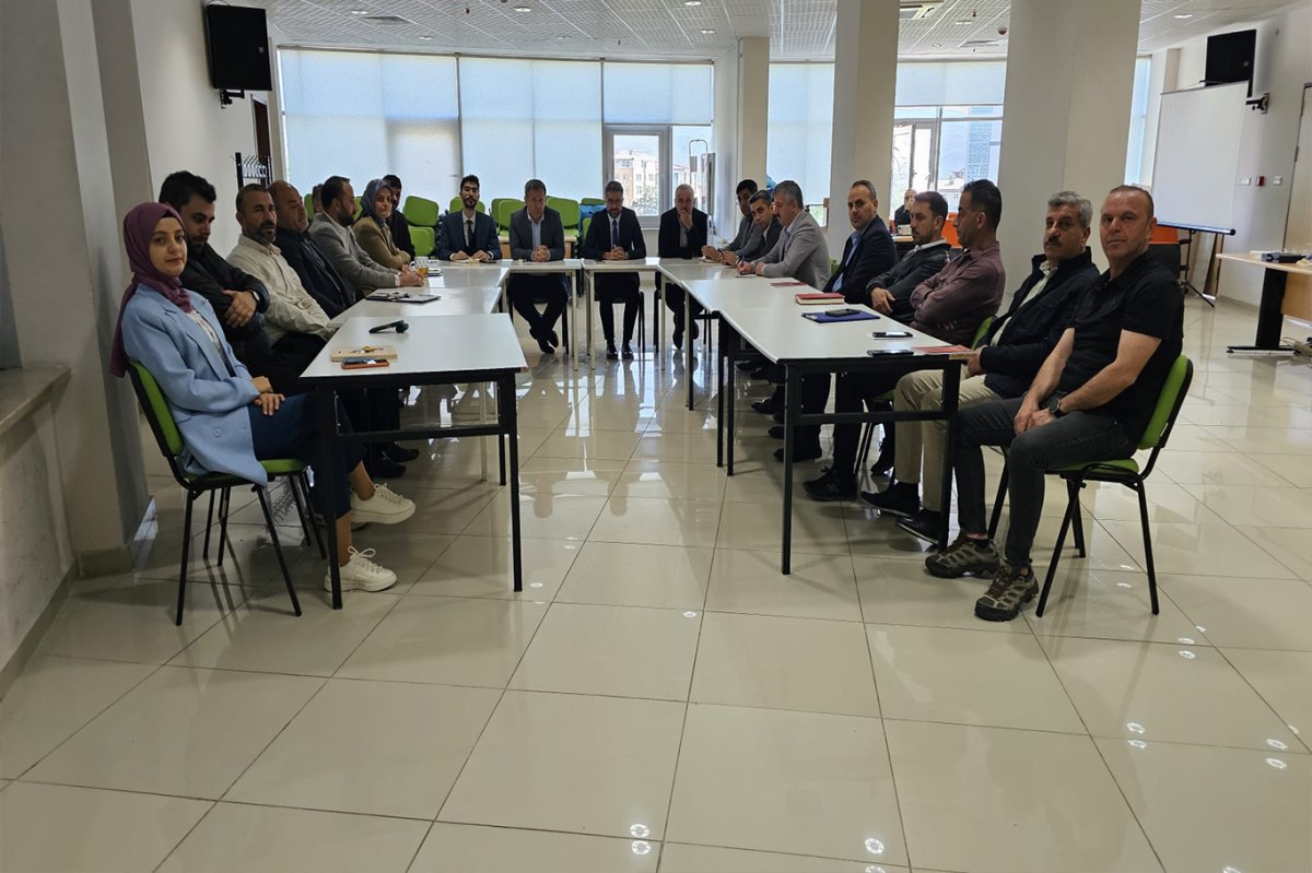 Bingöl İl Sağlık Müdürlüğü'nde genel durum değerlendirme toplantısı yapıldı