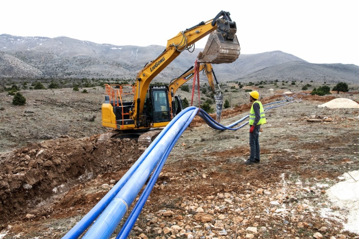 MASKİ’den Doğanşehir’e 8 bin 100 metrelik altyapı yatırımı