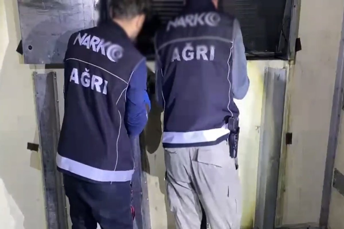 Ağrı'da 69 kilogram eroin ele geçirildi
